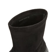 Black Platform Minimal Sock Boots
