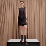 Red Patent Cross Strap Ballerina Flats