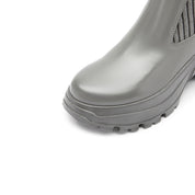 Grey Brushed ST Chunky Chelsea Boots