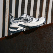 Sliver- Grey Meshed Chunky Sneakers