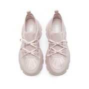 Pastel Bows Satin Chunky Sneakers