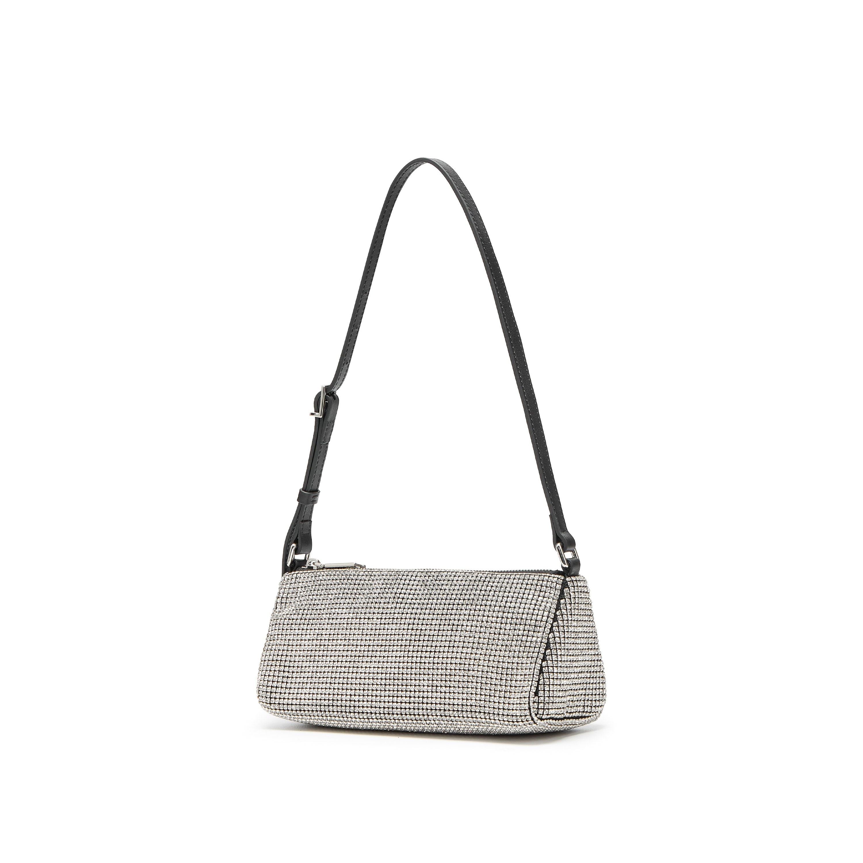 White Crystal Shoulder Bags