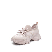 Pastel Bows Satin Chunky Sneakers