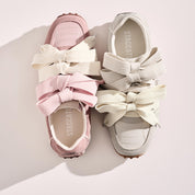 Pink Patch Bows Tie Runner