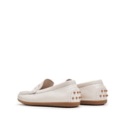 Beige ST Batch Sheep Soft Penny Loafers