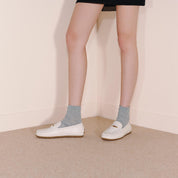 Beige ST Batch Sheep Soft Penny Loafers