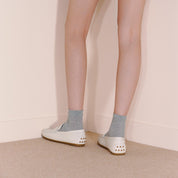 Beige ST Batch Sheep Soft Penny Loafers