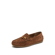 Brown ST Batch Suede Soft Penny Loafers