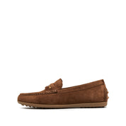 Brown ST Batch Suede Soft Penny Loafers