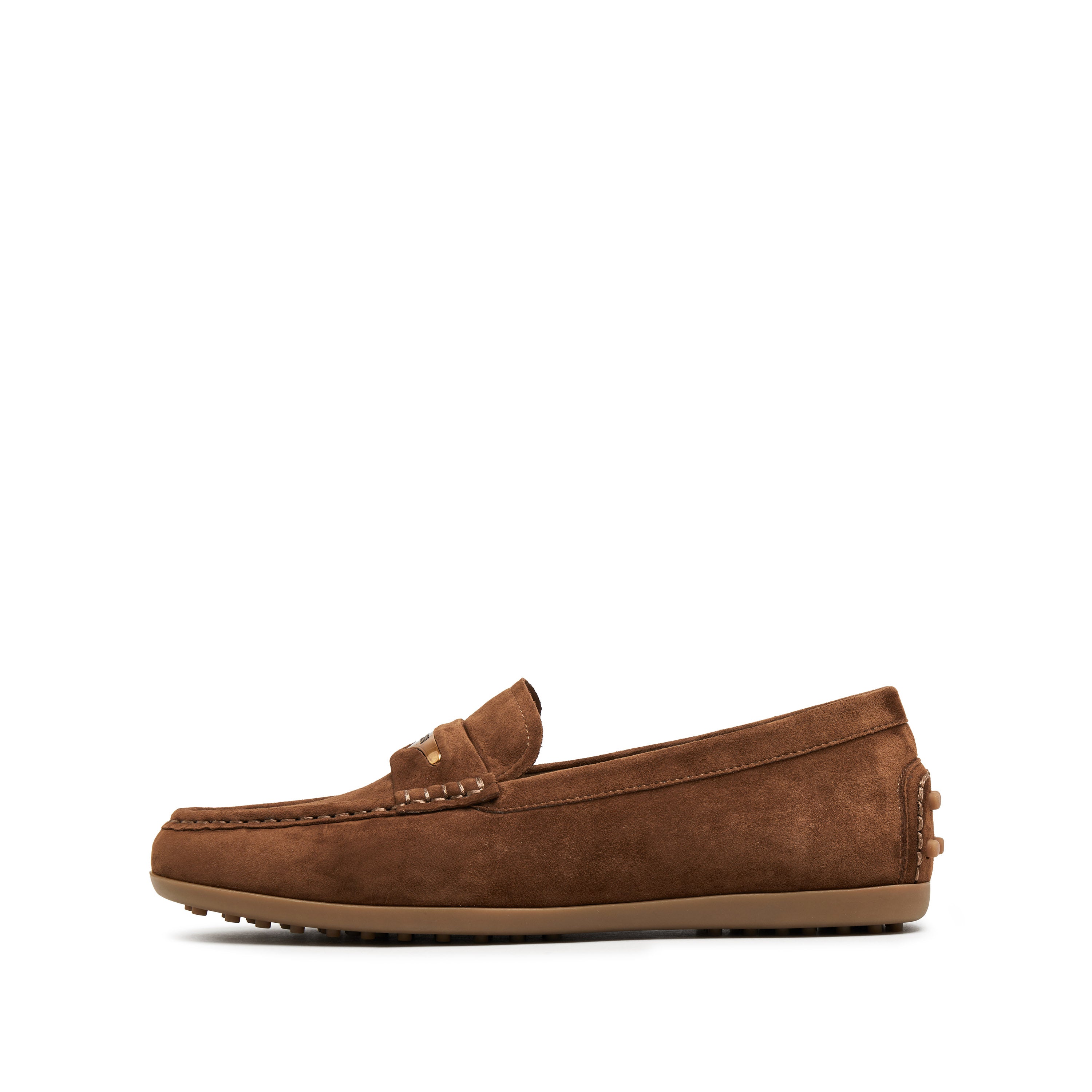 Brown ST Batch Suede Soft Penny Loafers