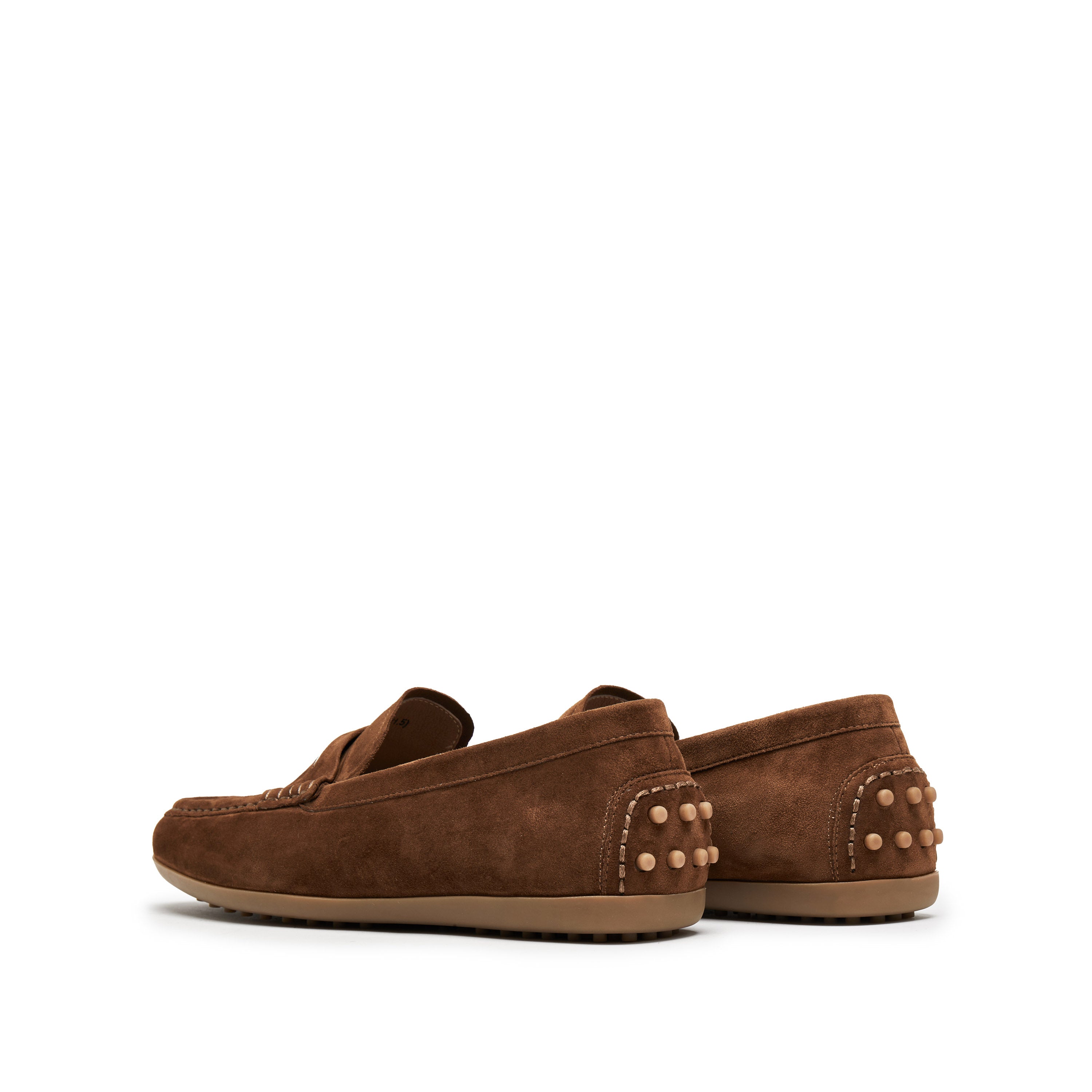 Brown ST Batch Suede Soft Penny Loafers