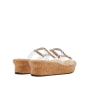 Square Crystal-embellished Wedge Corks
