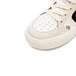 Load image into Gallery viewer, Beige Wheel Platfrom Leather Sneakers
