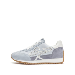 Blue Crystal ST Lace Up Runner