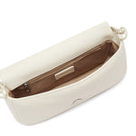 Load image into Gallery viewer, Beige ST Quilting Leather Crossbody Bag

