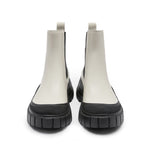 Load image into Gallery viewer, Beige ST Key Platform Chelsea Boots
