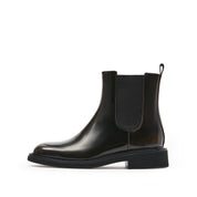 Brown Brushed Boxy Charles Boots