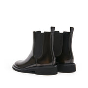 Brown Brushed Boxy Charles Boots