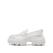 White Brushed  CNY x ST Platform Loafers