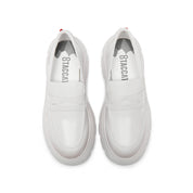 White Brushed  CNY x ST Platform Loafers