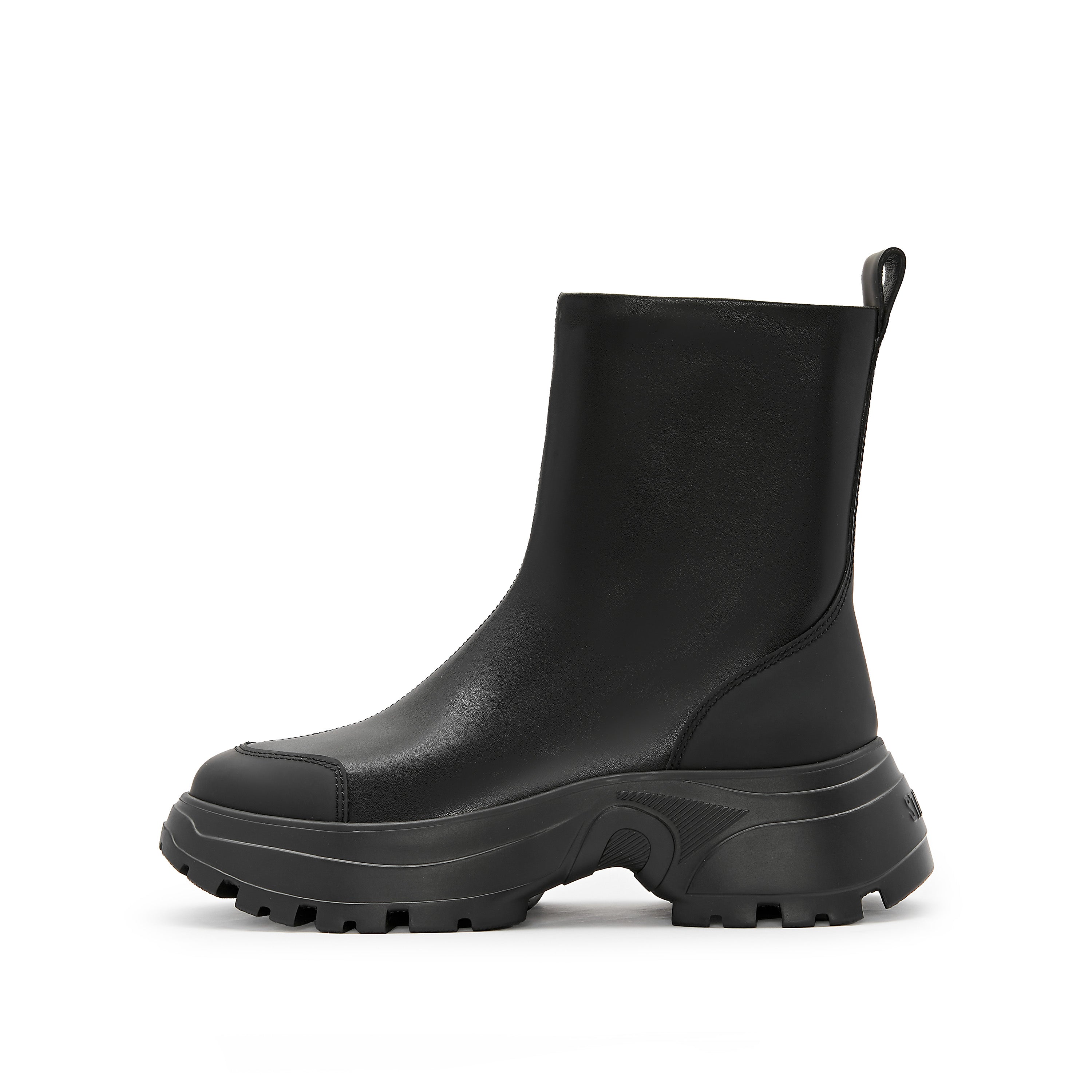 Black Softy ST Chunky Ankle Boots