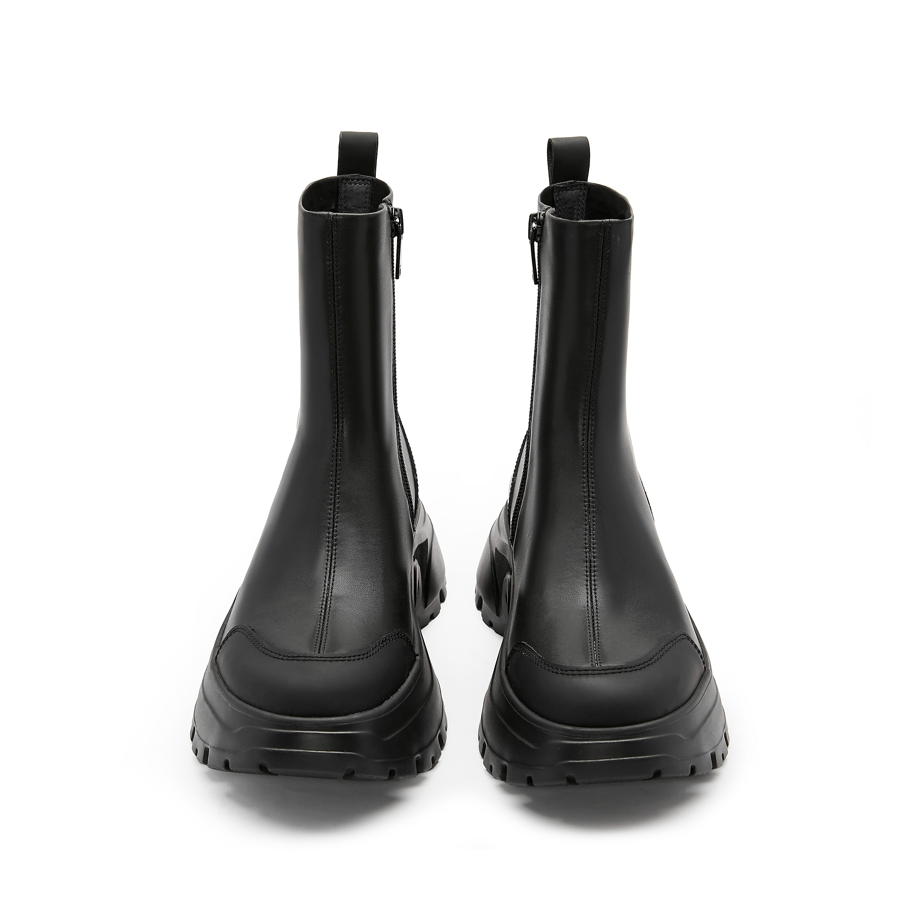 Black Softy ST Chunky Ankle Boots