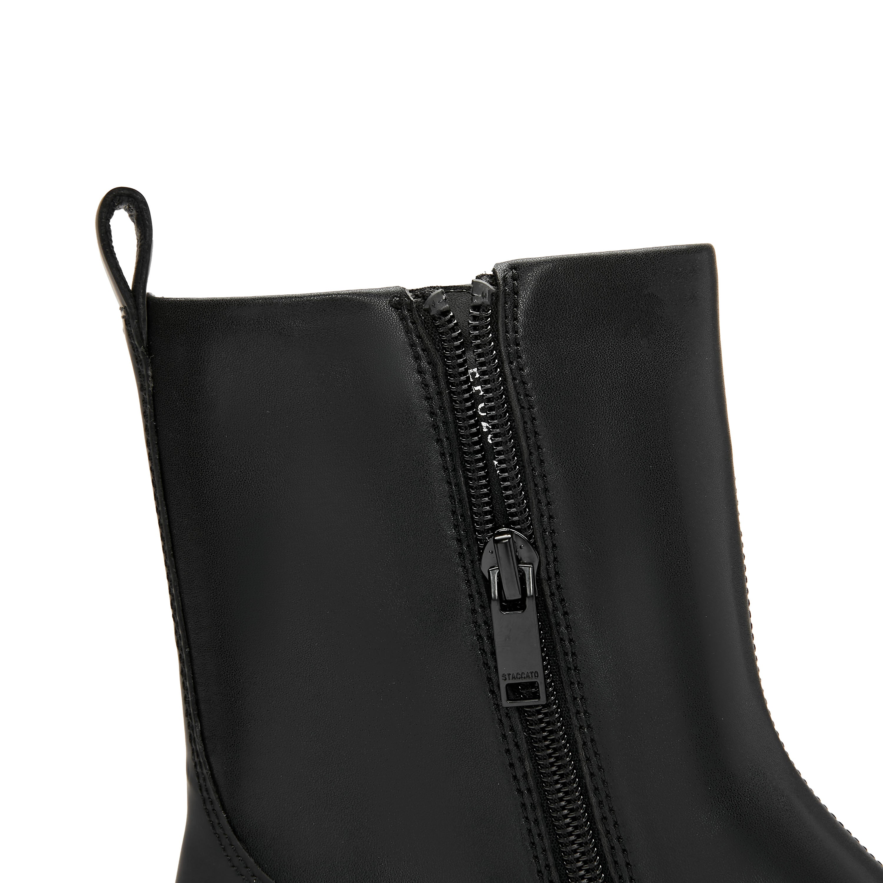Black Softy ST Chunky Ankle Boots