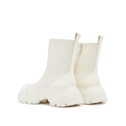 Beige Softy ST Chunky Ankle Boots