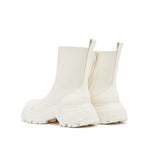 Load image into Gallery viewer, Beige Softy ST Chunky Ankle Boots
