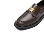 Load image into Gallery viewer, Ruby ST Golden Buckle Loafers
