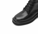 Load image into Gallery viewer, Black Lace Up Combat Boots
