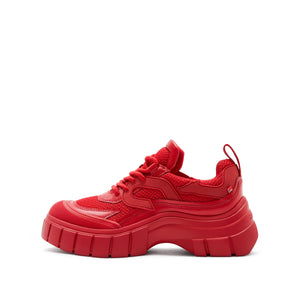 Red CNY x ST Platform Sneakers