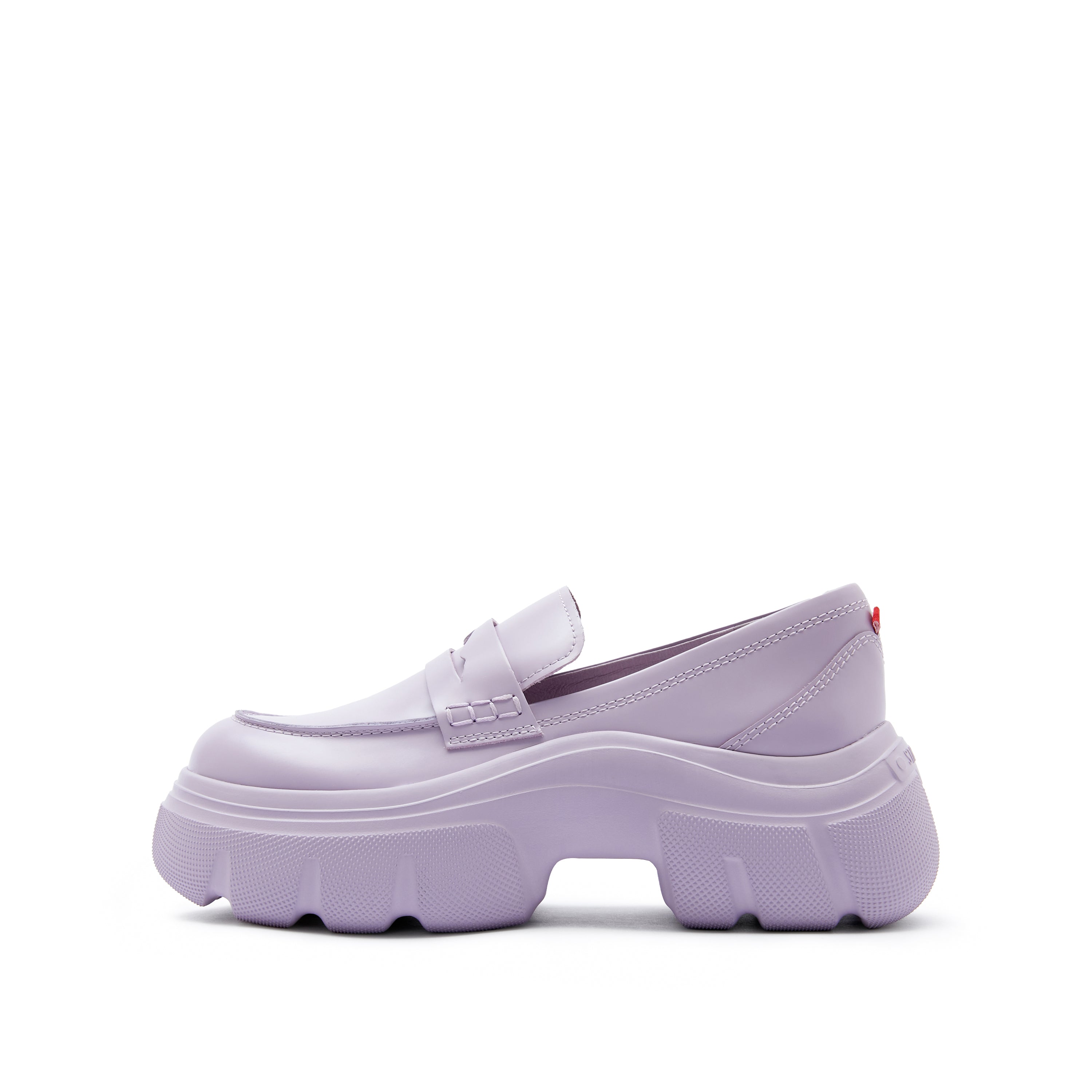 Purple CNY x ST Platform Loafers