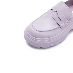 Purple CNY x ST Platform Loafers