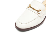 Load image into Gallery viewer, Beige Classic Horsebit Loafer Mules
