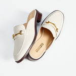 Load image into Gallery viewer, Beige Classic Horsebit Loafer Mules
