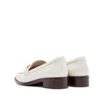 Load image into Gallery viewer, Beige Classic Horsebit Loafers
