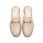 Load image into Gallery viewer, Taupe Classic Horsebit Loafer Mules
