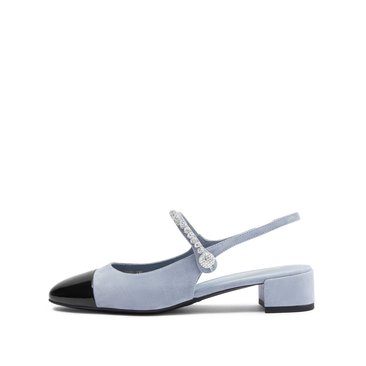 [STACCATO - Official Site] Blue Toe Cap Pearly Slingback Pumps