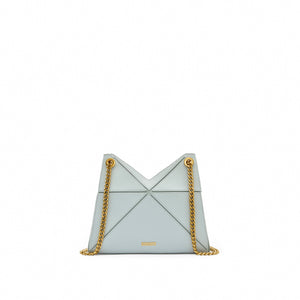 Mint Construction Foldable Leather Bag