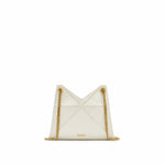 Load image into Gallery viewer, Beige Construction Foldable Leather Bag
