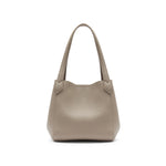 Load image into Gallery viewer, Taupe Leather Bucket Handbags
