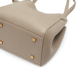 Load image into Gallery viewer, Taupe Leather Bucket Handbags
