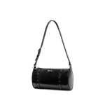 Load image into Gallery viewer, Black Crystal Leather Handbag
