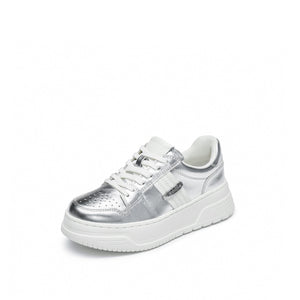 Silver handicraft Embellishment Platform Sneakers