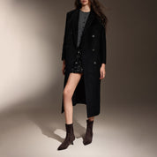 Brown Pointy Suede Ankle Sock Boots