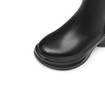 Load image into Gallery viewer, ST X Heliot Emil Black Platform Leather Charles Boots
