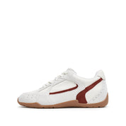 Begie Red Patch Lace Up Runner