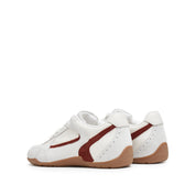 Begie Red Patch Lace Up Runner