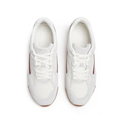 Begie Red Patch Lace Up Runner